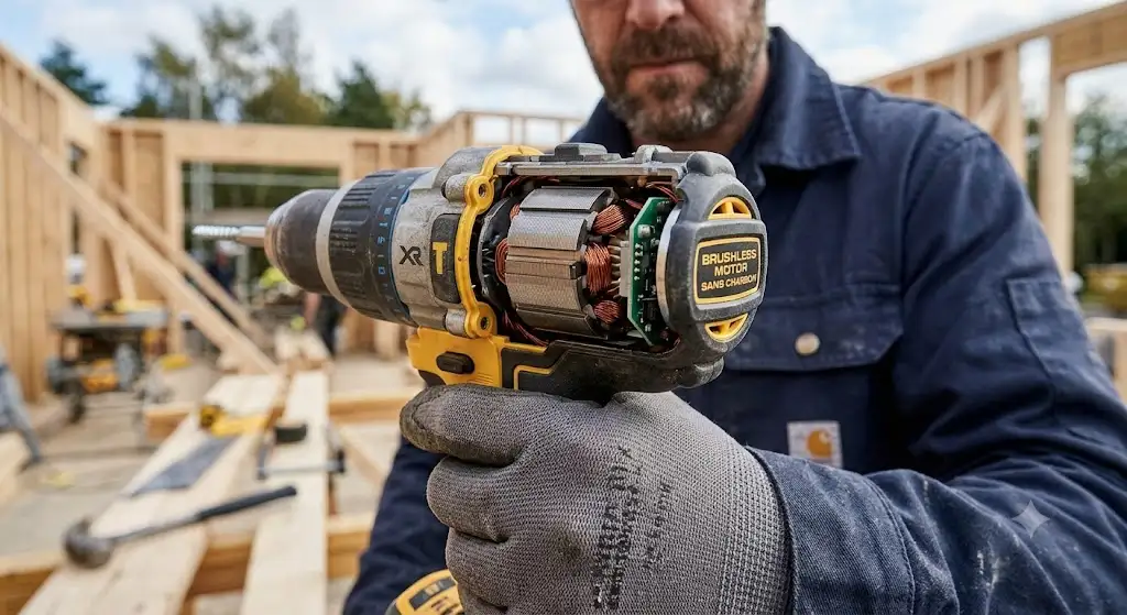 1. High performance cordless perceuse visseuse professionnelle for heavy duty construction works