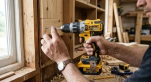 Trapano avvitatore DeWalt compatto con motore brushless per spazi ristretti