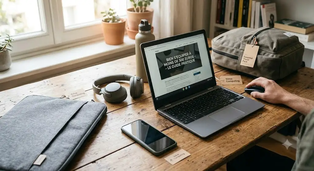Guide pratique pour bien s'équiper à moins de 500 euros avec des essentiels du quotidien