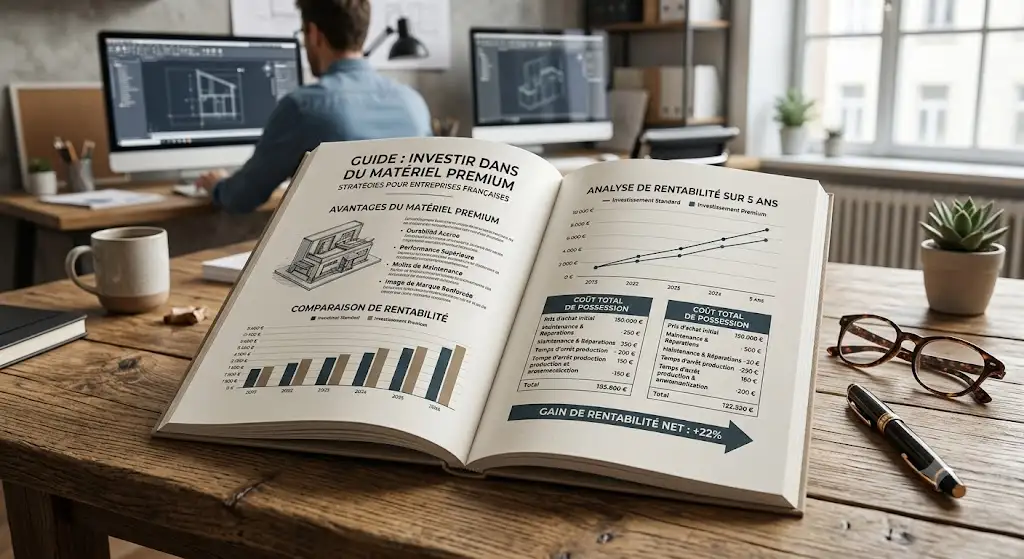 Guide pour investir dans du matériel premium avec comparatif de rentabilité pour entreprise française
