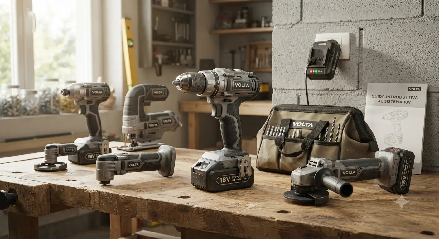 Panoramica del miglior sistema batteria 18V per iniziare con gli elettroutensili